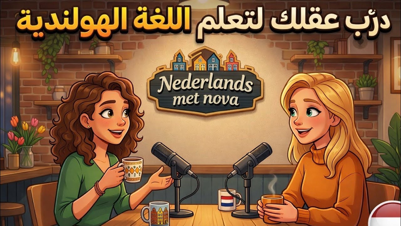  podcast in het Nederlands voor beginners 🇳🇱تعلم الهولندية 