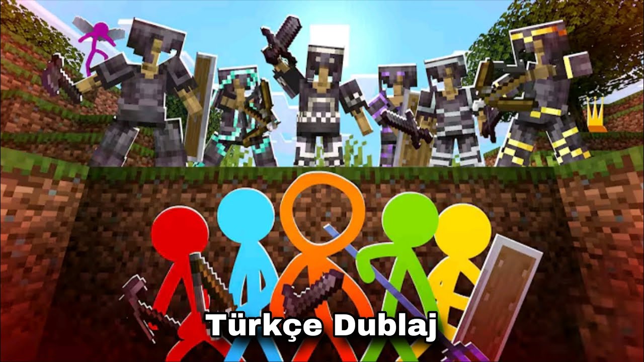 Hardcore Manhunt - Türkçe Dublaj Animation vs. Minecraft Shorts Ep 37