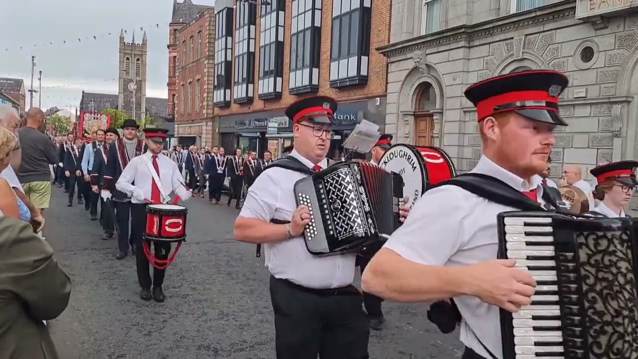 Knockloughrim Accordion Band (No2) @ Portadown 12th 2025