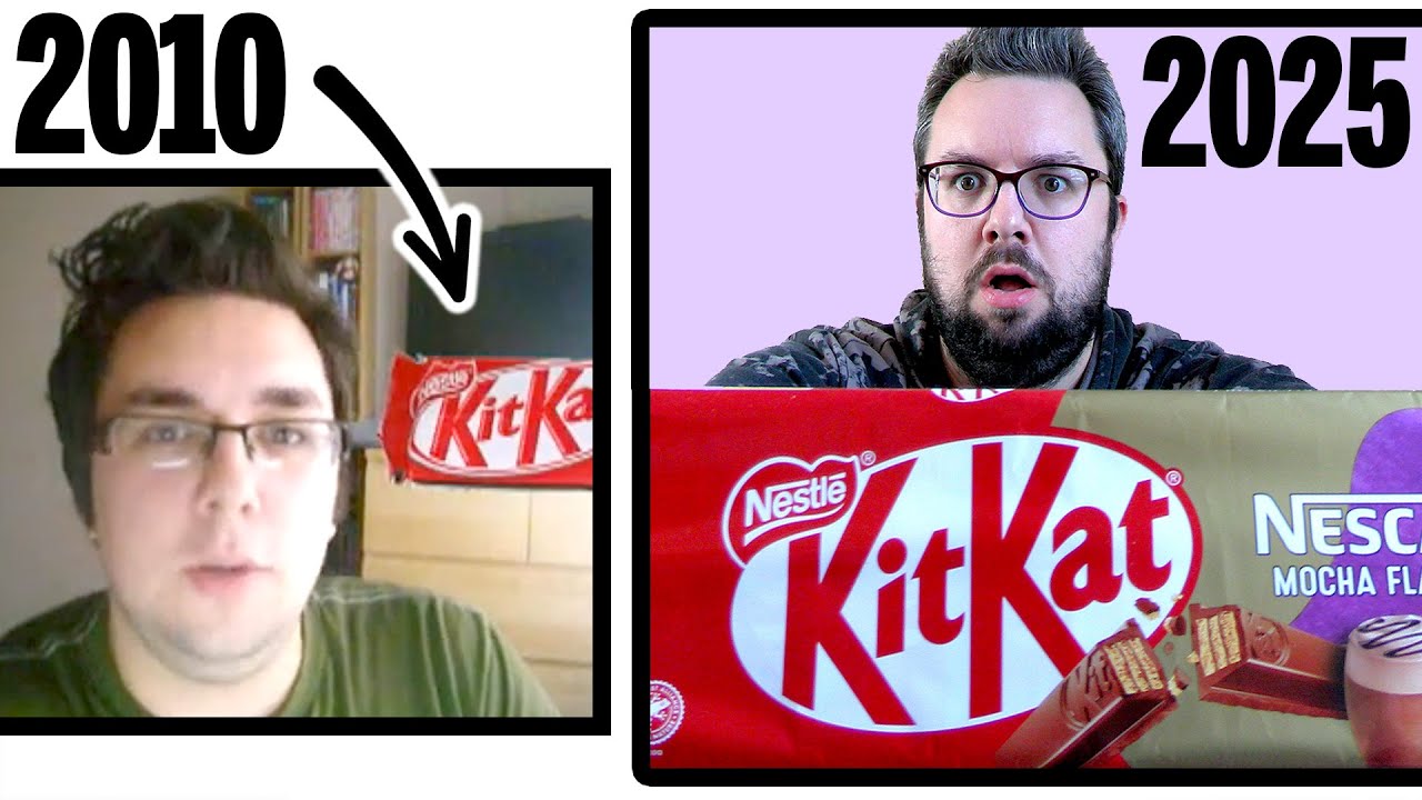 15 YEARS of Reviews (THEN & NOW) + Nescafe Mocha KitKat Review