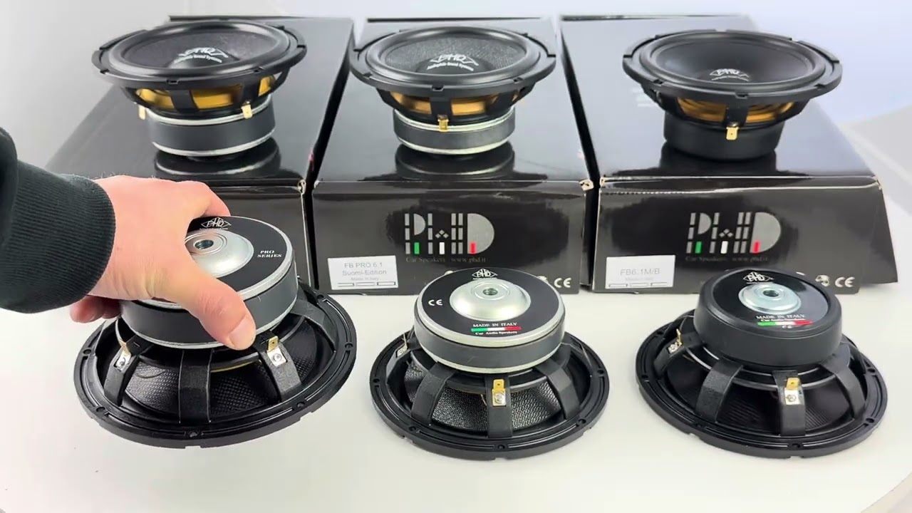 PHD Audio FB Pro 6.1 Sub-DIB - Pikku subbarit oviasennukseen