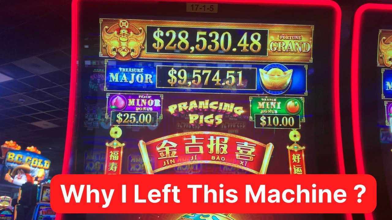 Why I Left This Machine Without 6 Coin Bonus? Prancing Pigs Slot | Vancouver's Best Slot Channel