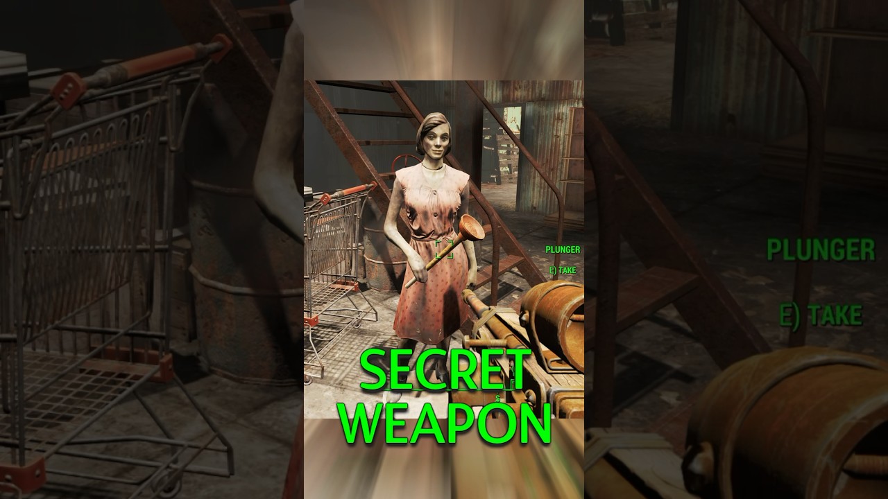 The BEST hidden secret weapon in Fallout 4…