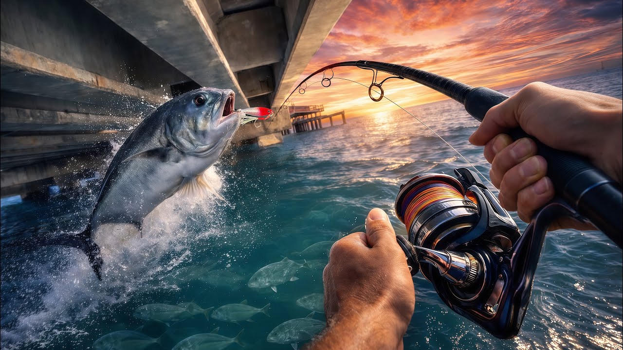 Nekat Jigging Di Spot Angker Yang Banyak Dihuni Ikan Predator Size Monster😱‼️