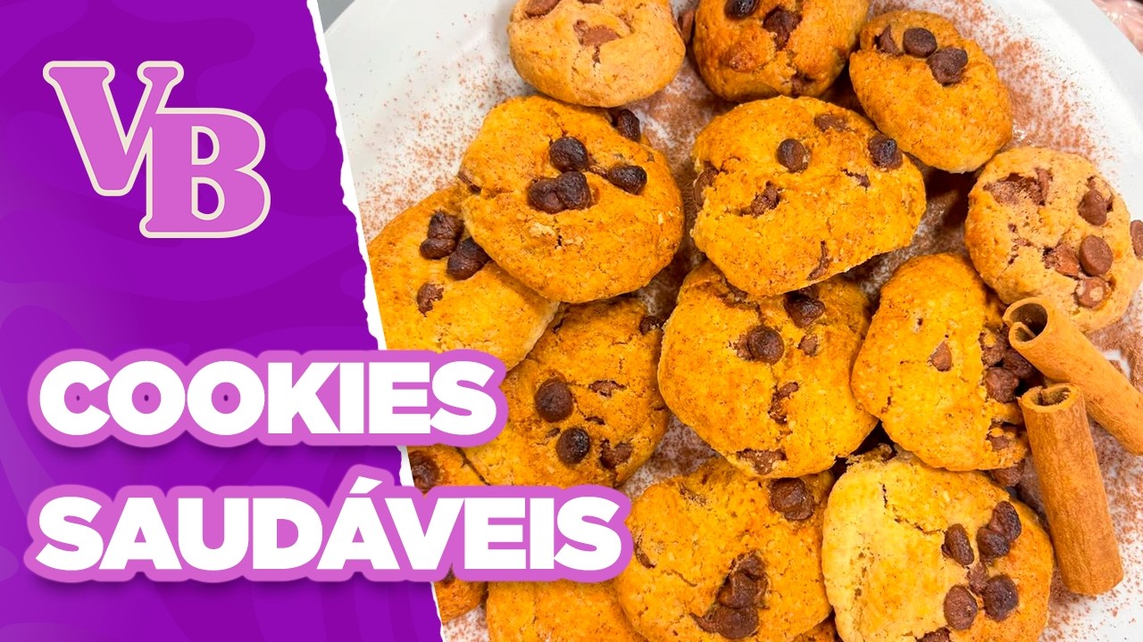 COOKIES SAUDÁVEIS! Aprenda essa receita de dar água na boca - Você Bonita (25/02/26)