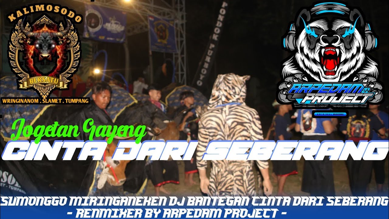 Dj bantengan ( CINTA DARI SEBERANG ) style anyar by arpedam project