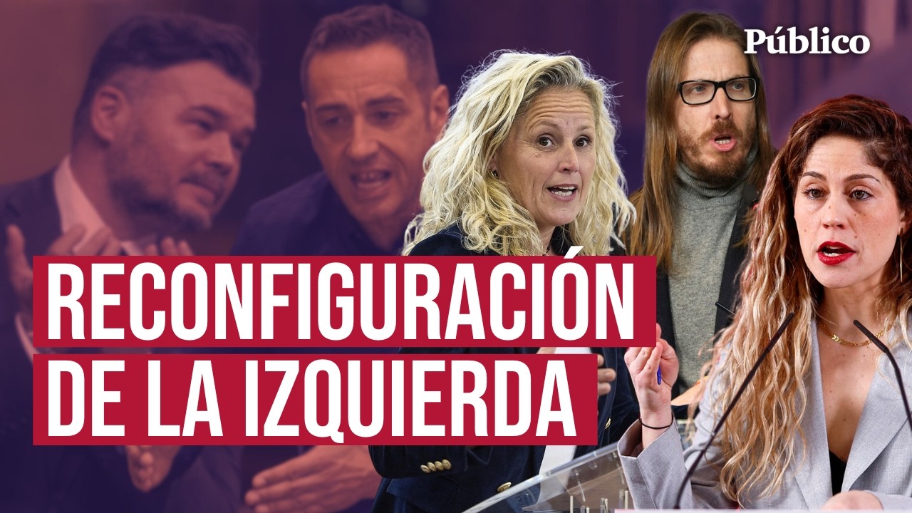 La izquierda reacciona al acto de Rufián con Emilio Delgado: 