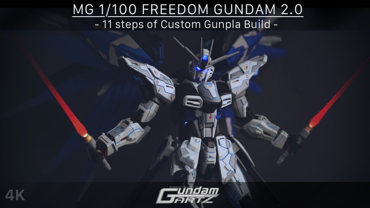 MG Freedom Gundam 2.0 Custom Build / Gundam Seed Gunpla