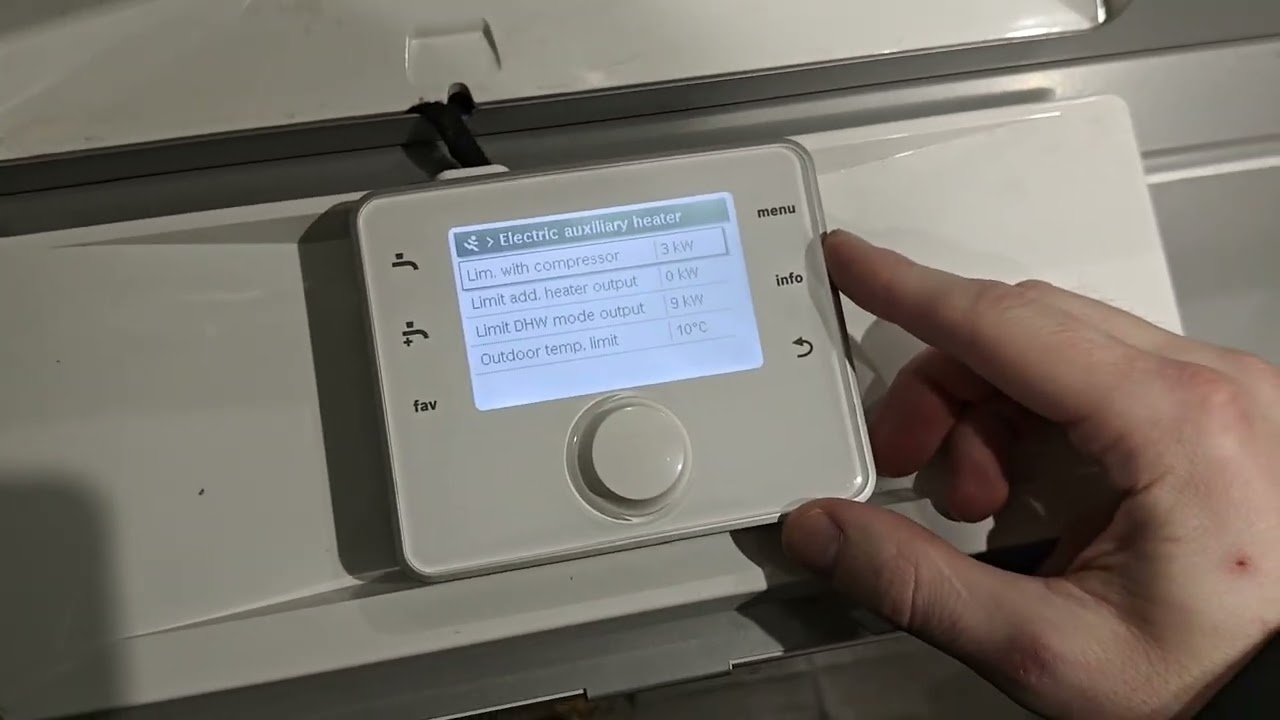 Bosch Compress 7000i AW / AWM 5-9 service menu and money saving settings for freezing winters 