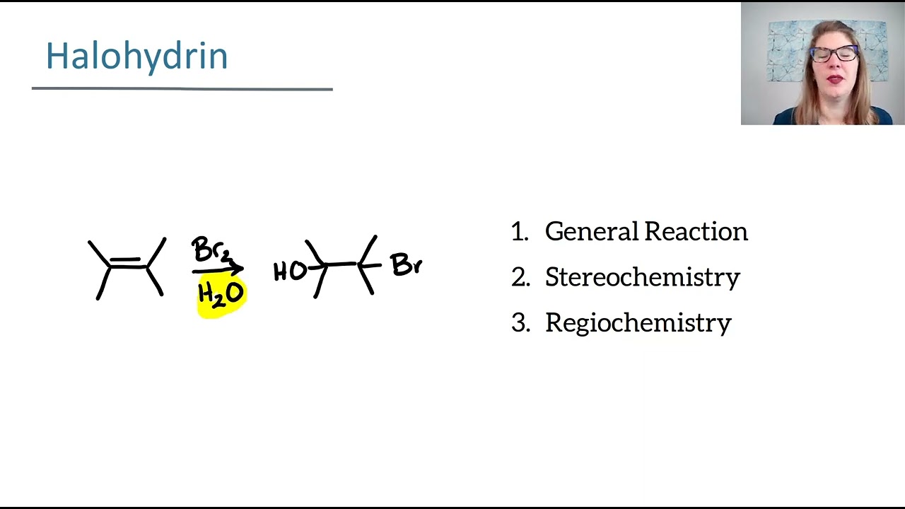 Halogenation and Halohydrin