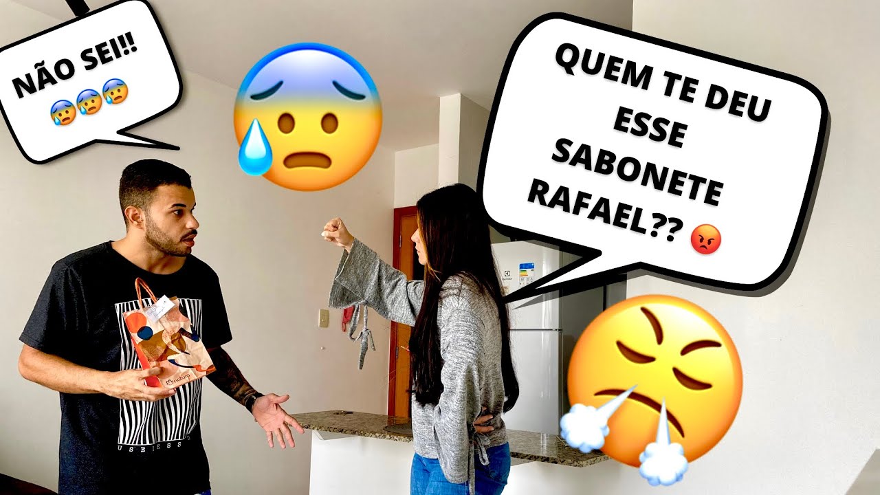 Recebi um presente da minha ex *TROLLAGEM* 😅 #trolagem