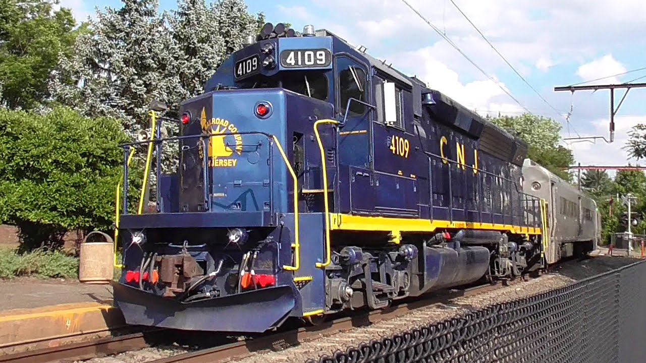 The CNJ Heritage Unit on the Gladstone Branch Line