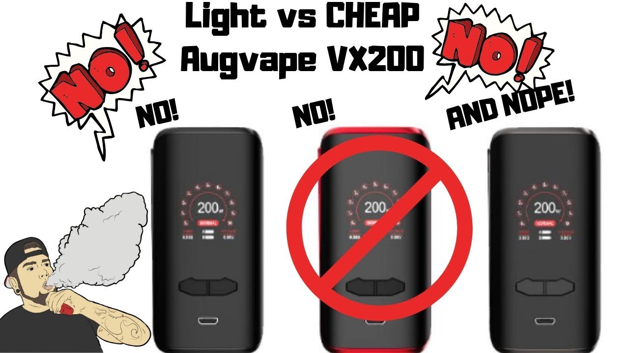 Augvape VX200 | More Plastic Than A Kardashian