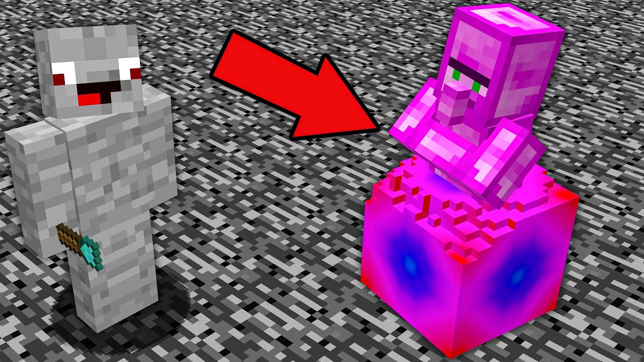 ich CHEATE ein SHADE VILLAGER in LUCKY BLOCK BEDWARS