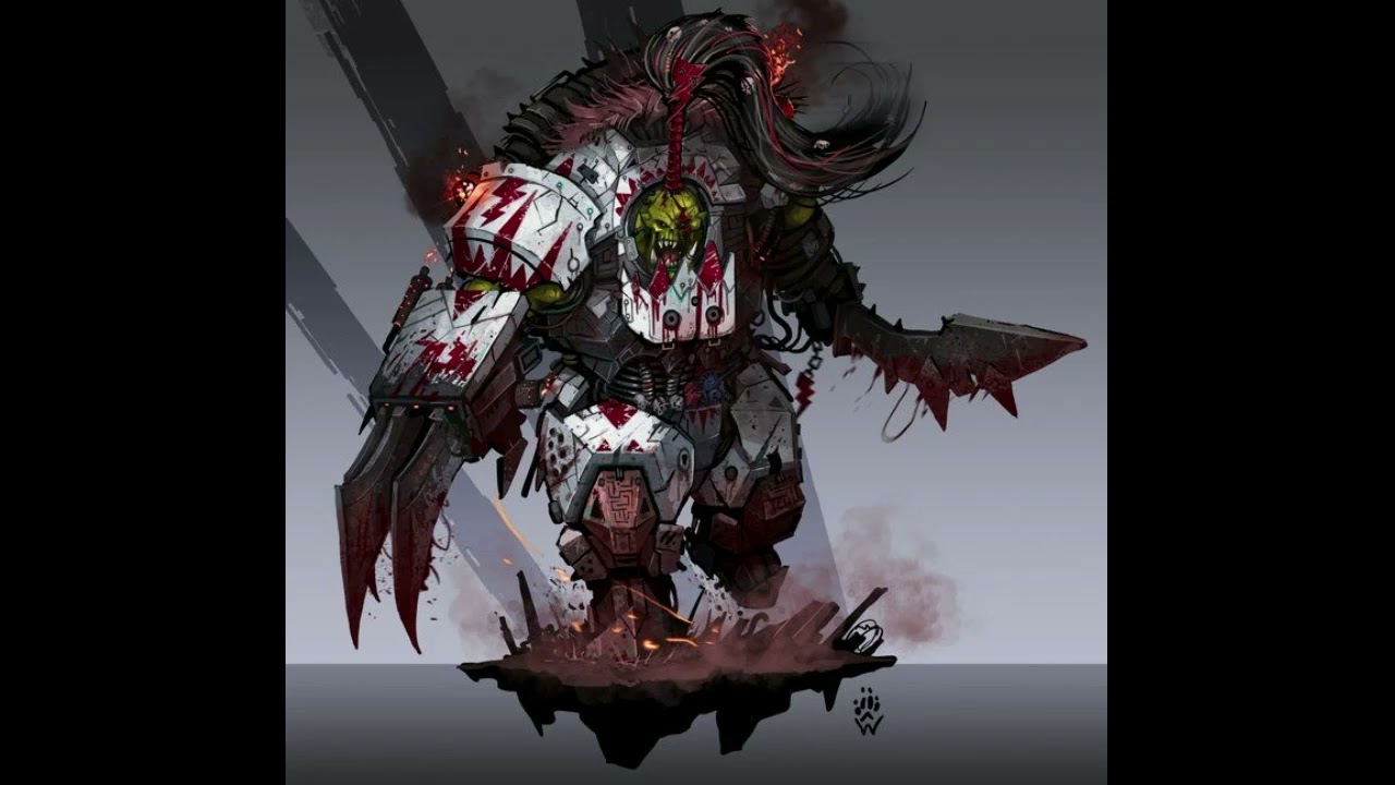 świat warhammer 40k   A co by było jakby Orkowie byli Prymarchami?
