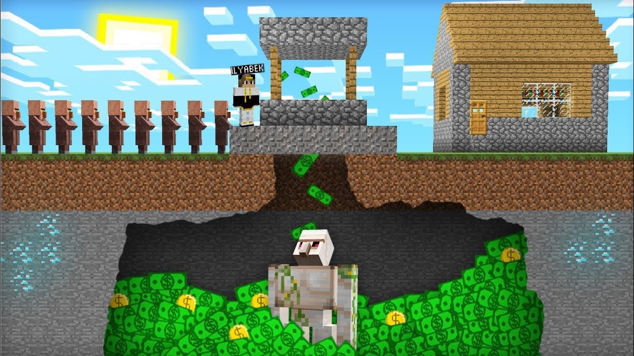 😱GOLEM BIZNI OʻMARDI ! | MINECRAFT UZBEK TILIDA