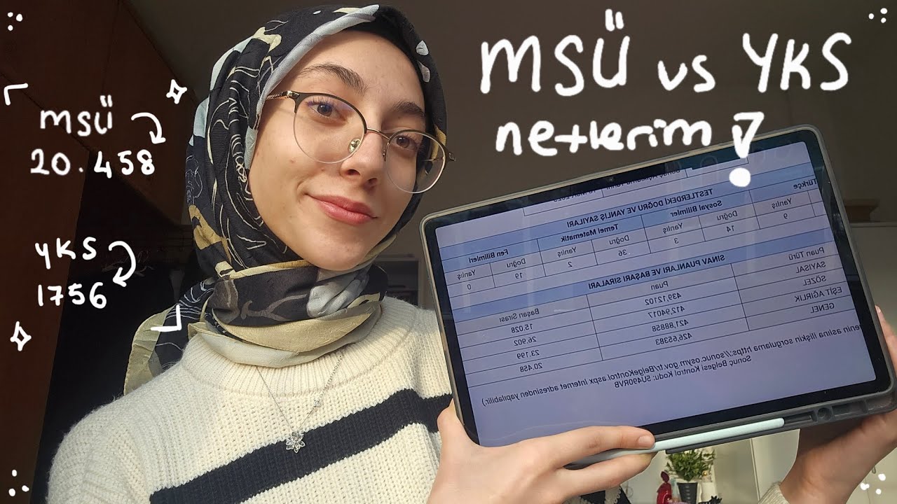 msü ve yks netlerimi karşılaştırıyoruz! | farkı oluşturan şeyler neydi?