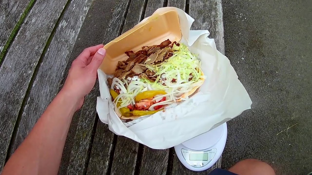 A MASSIVE Kebab From A SMALL Stand [Esmeralda Kebab, Portishead, UK]