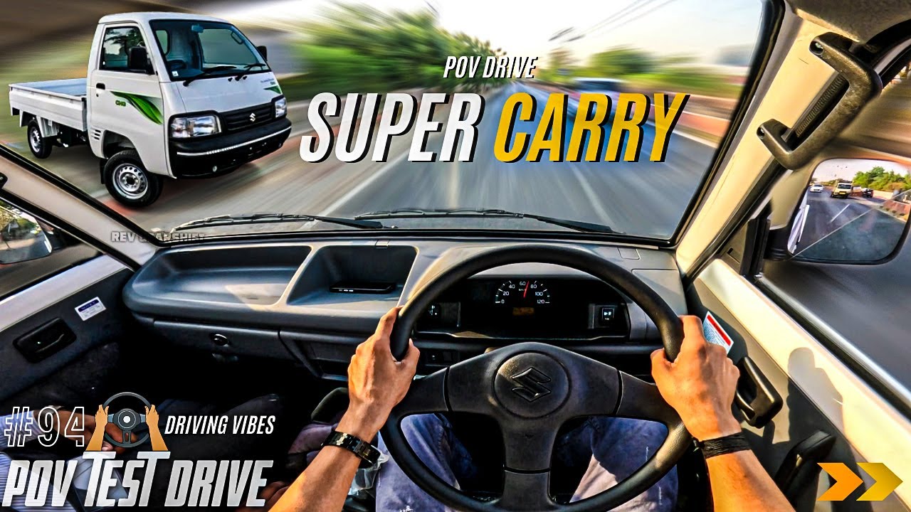 2025 MARUTI SUZUKI SUPER CARRY | CNG | 1.2L 72BHP | SUPER CARRY | 4K | REV GEARSHIFT #supercarry