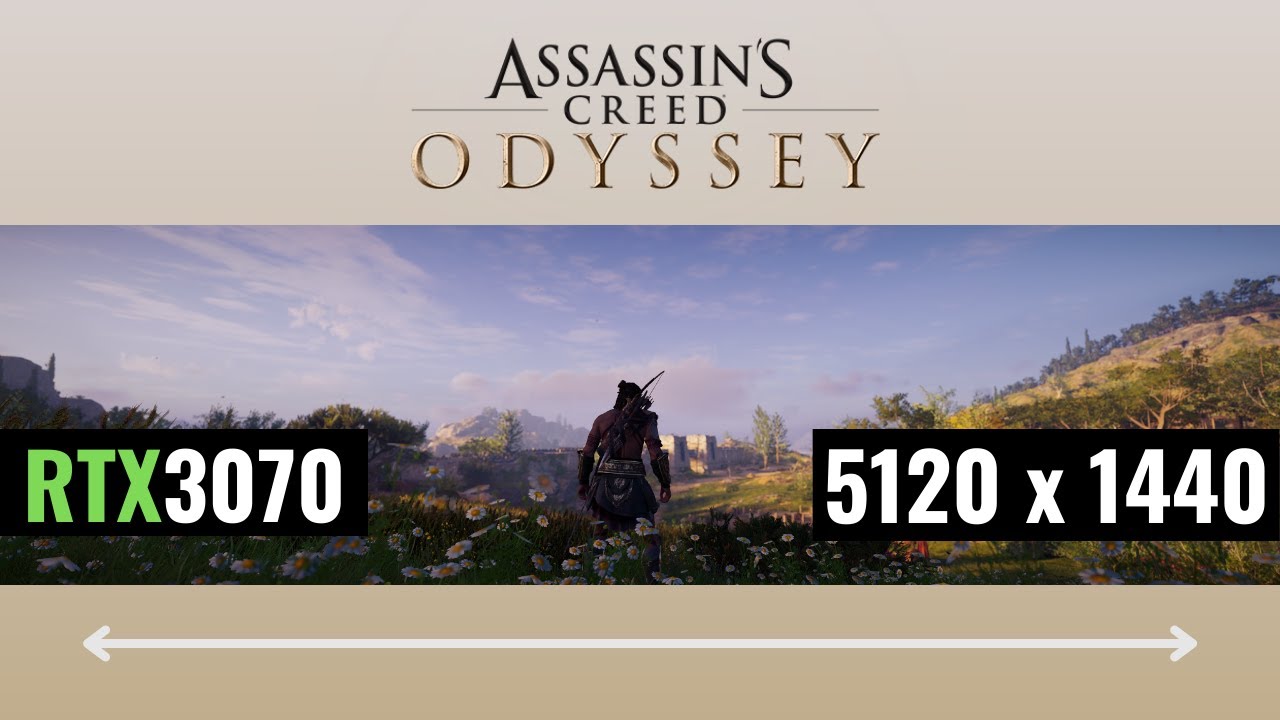 AC:Odyssey I 5120 X 1440 I RTX3070 Benchmark