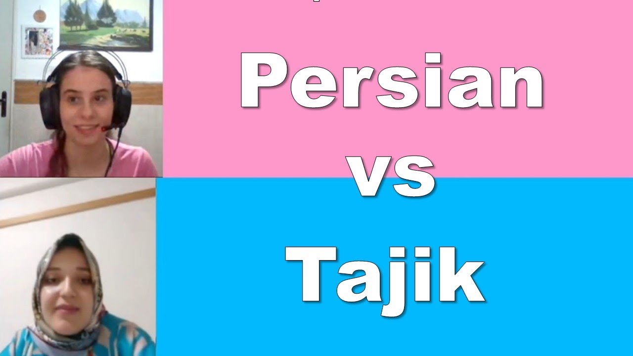 Persian VS Tajik | Language comparison basic phrases
