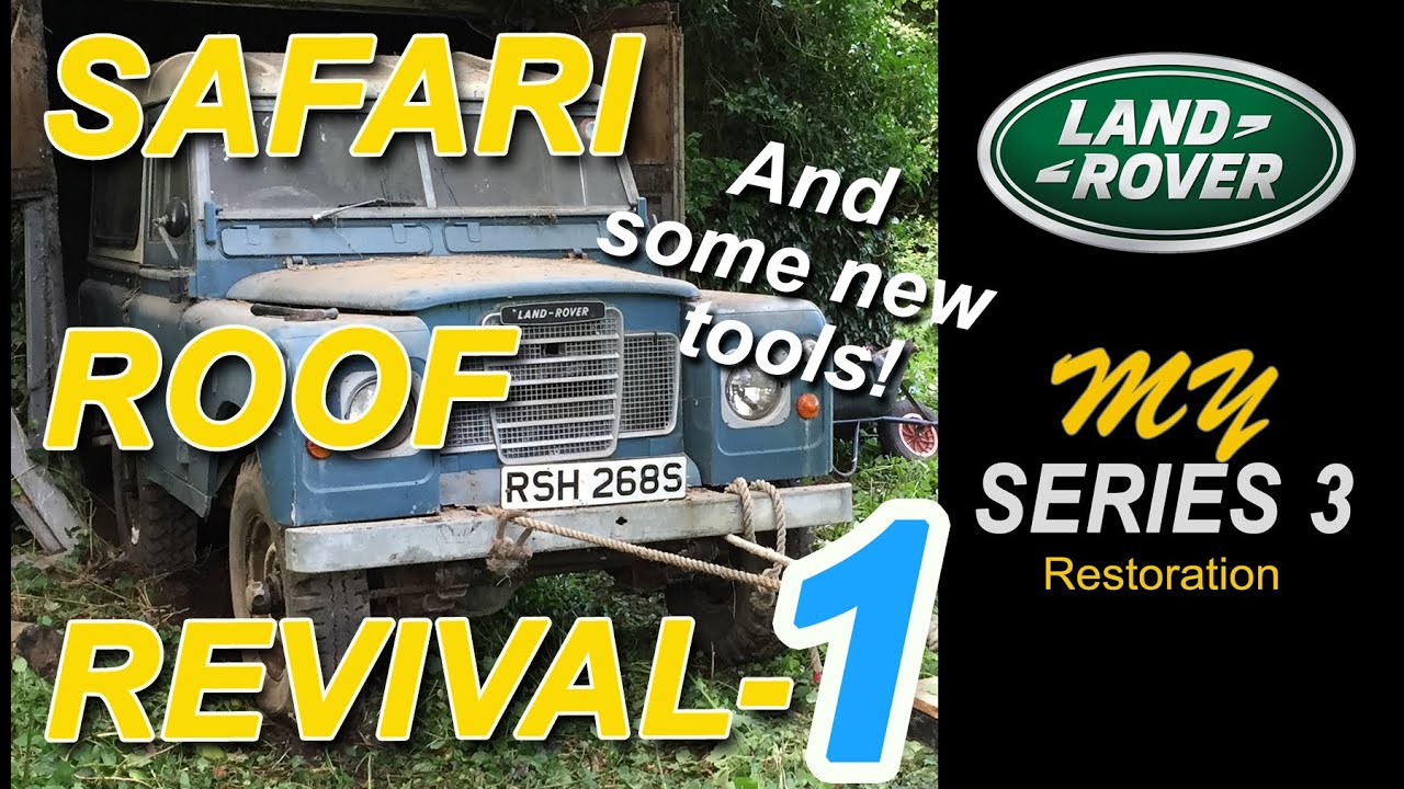 Land Rover Series 3 Restoration - Safari Roof Revival Pt 1 - Part 42