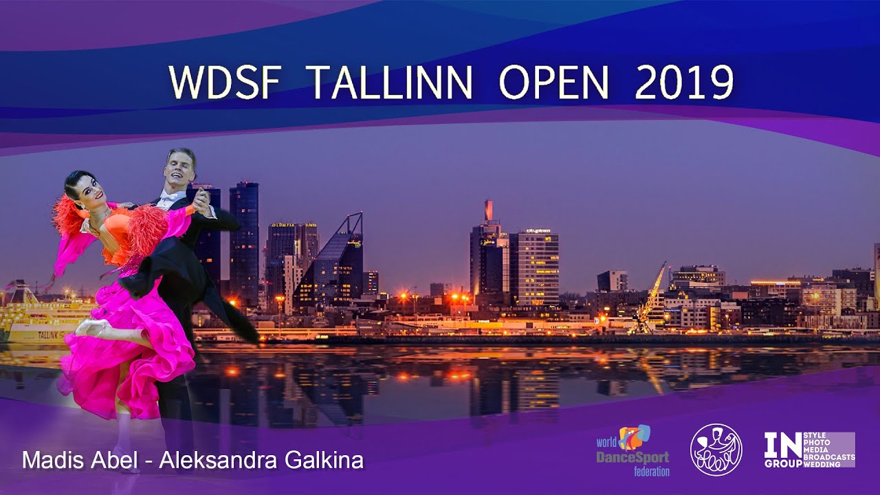 Madis Abel - Aleksandra Galkina | Медленный фокстрот | Tallinn Open 2019