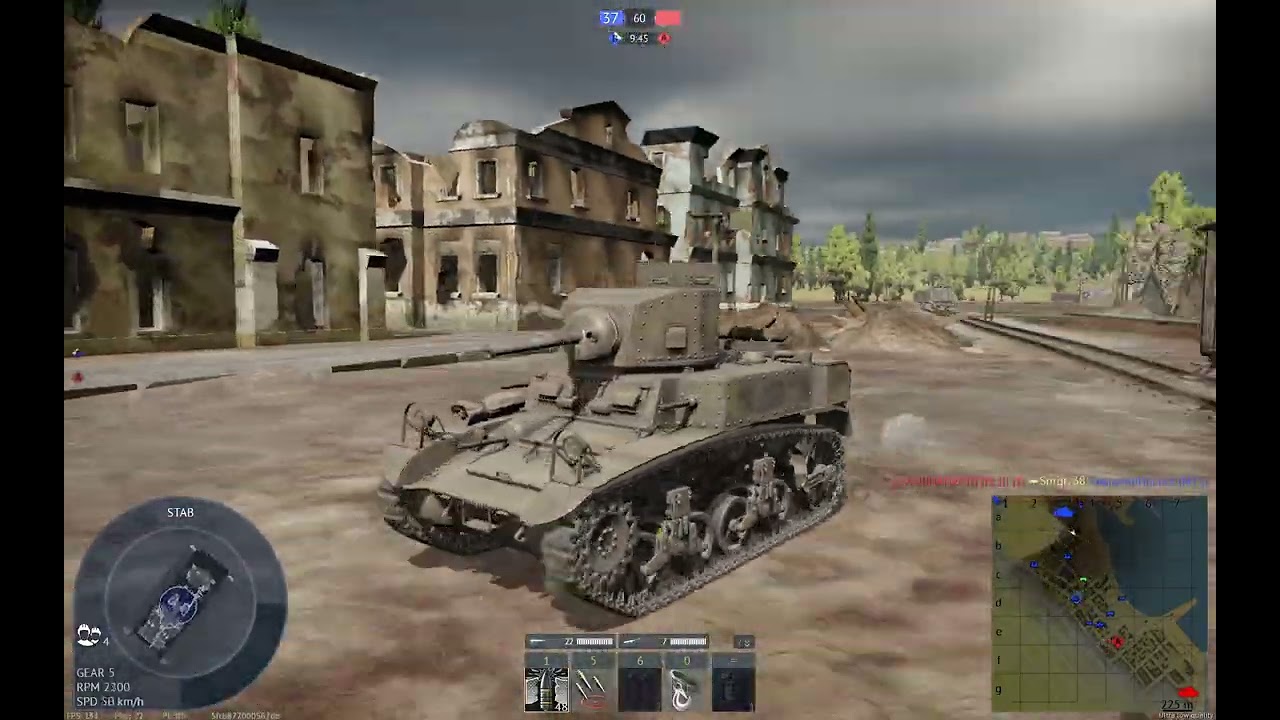 M3 Lee Gameplay in War Thunder
