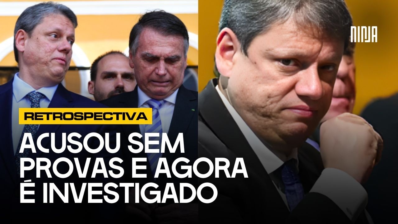 🚨Operação 'abafa' não funciona para Tarcísio e governador entra no radar da PF🚨