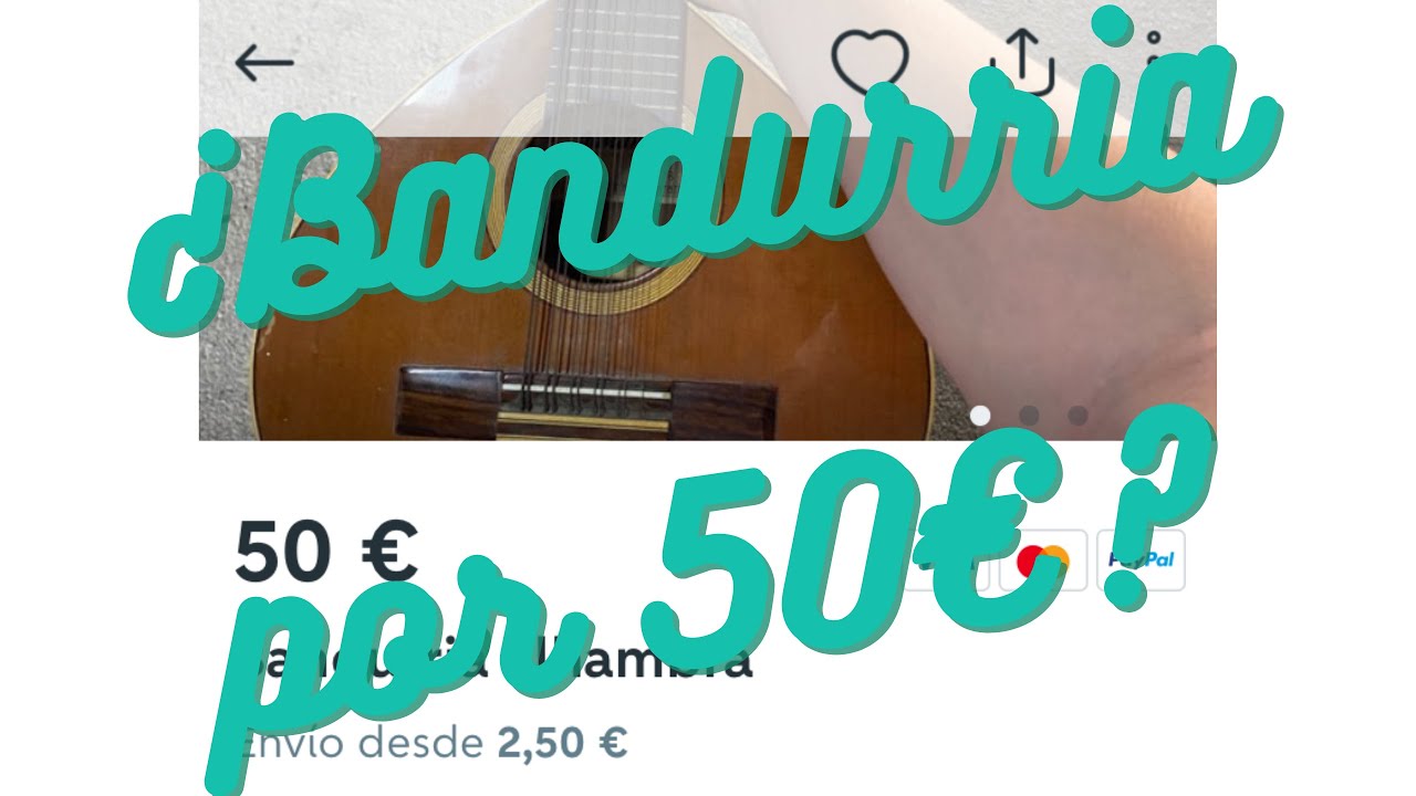 ¿Vale la pena comprar una bandurria vieja y barata?