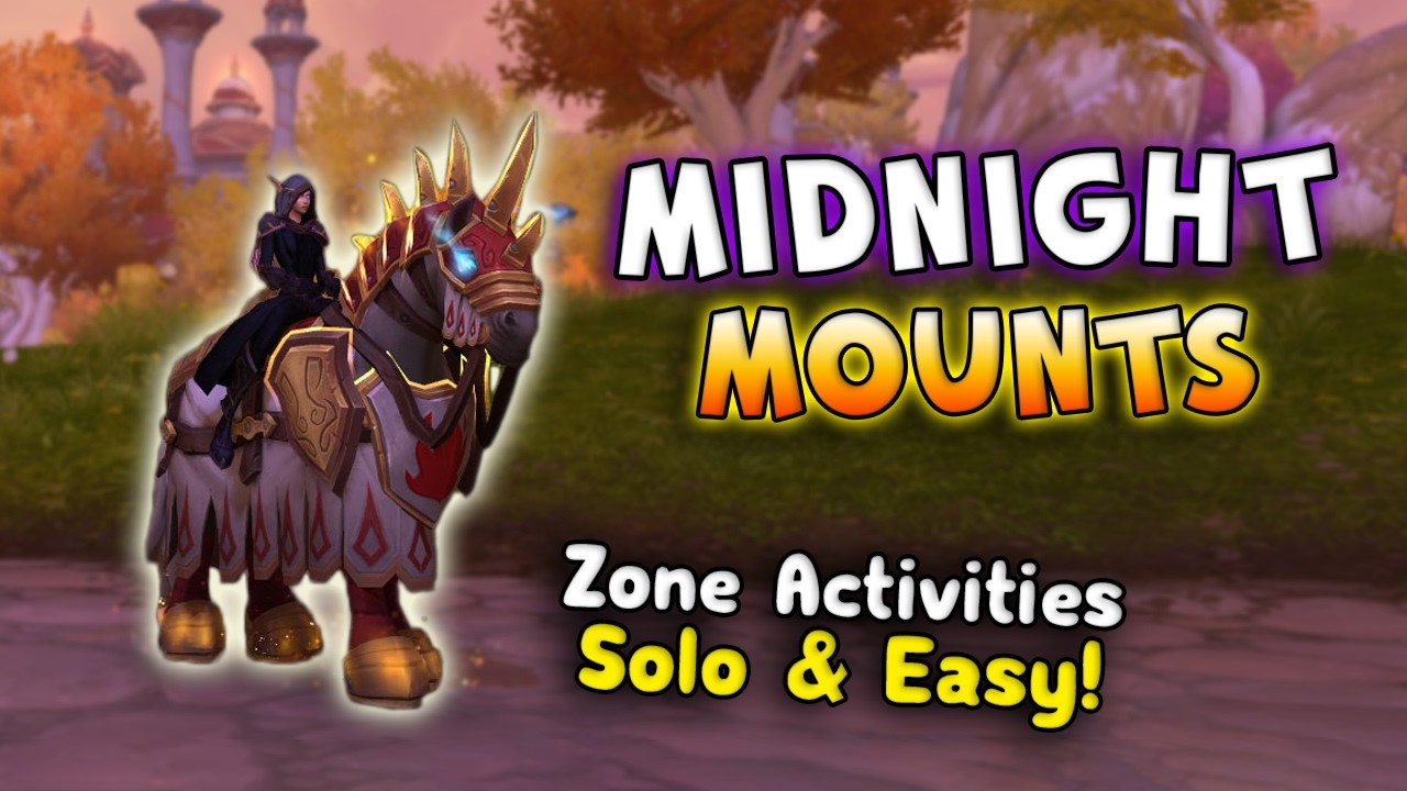 How to Get Outdoor Mounts in Midnight SOLO!