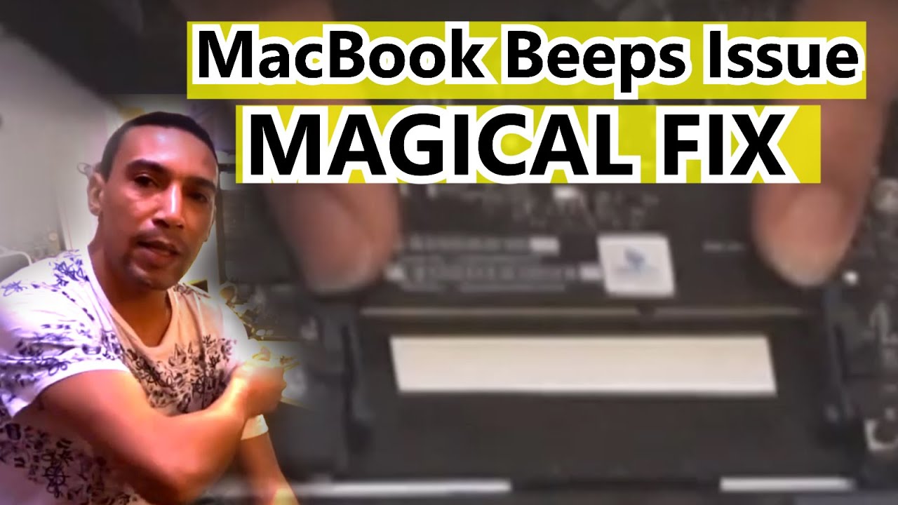 MacBook Pro Beeping 3 Times EASY FIX.