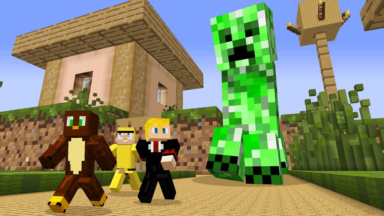 Как выжить в скрытом гигантском мире Minecraft