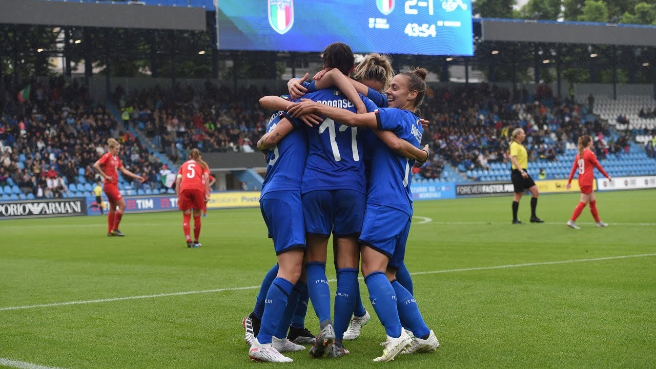 Highlights: Italia-Svizzera 3-1 - Femminile (29 maggio 2019)
