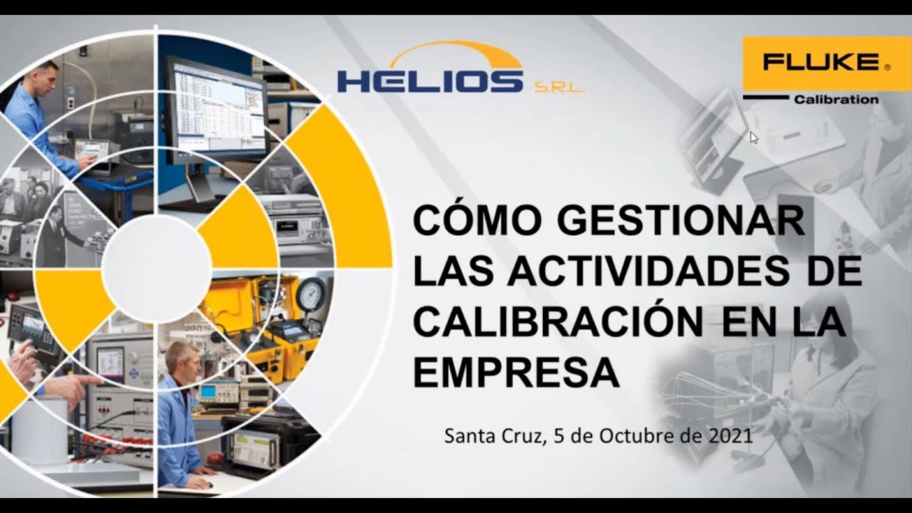 Webinar: Cómo gestionar las actividades de calibración en la empresa