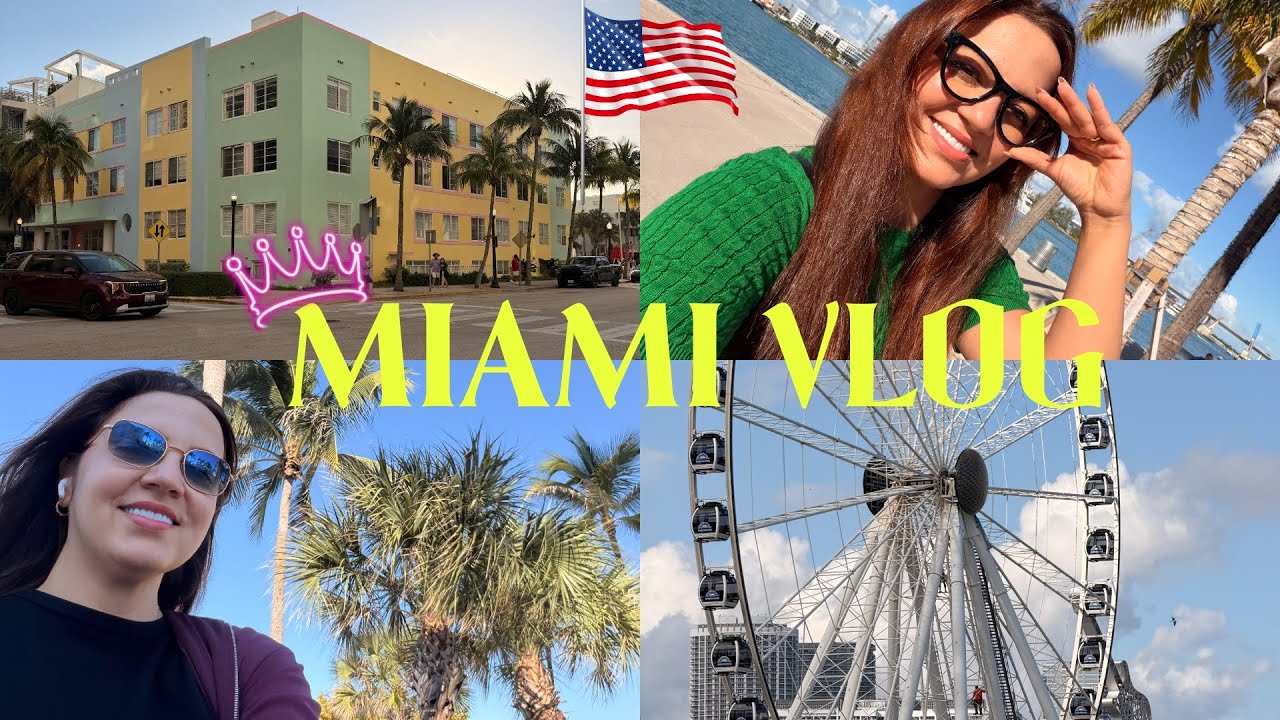 Escaping Winter ❄️ in Miami Beach ☀️2026 | City Vibes Vlog