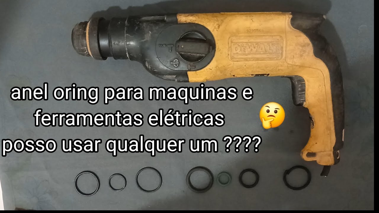 Anel oring para ferramentas elétricas, qual Anel oring usar nas  ferramentas elétricas,