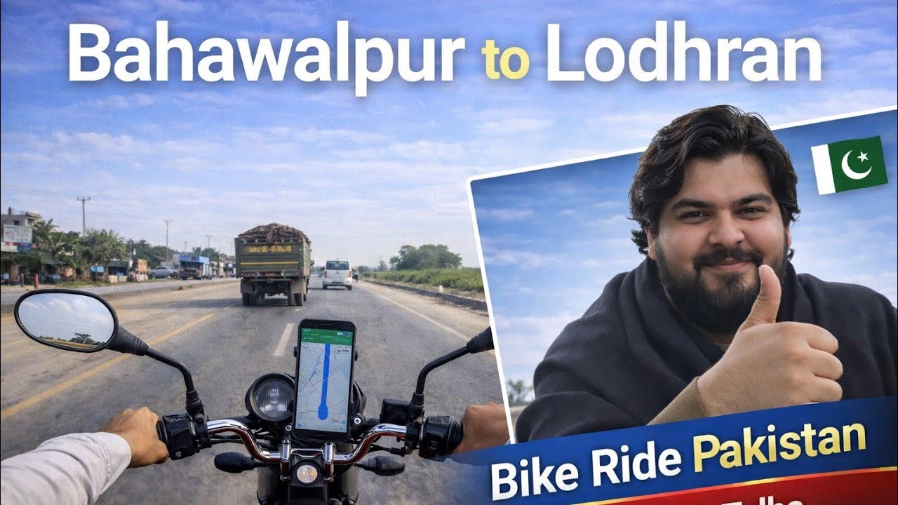 Bahawalpur to Lodhran | Bike Ride Pakistan