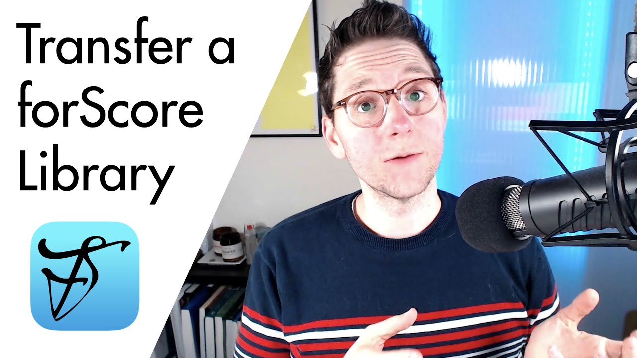 How to transfer your forScore library to a new device