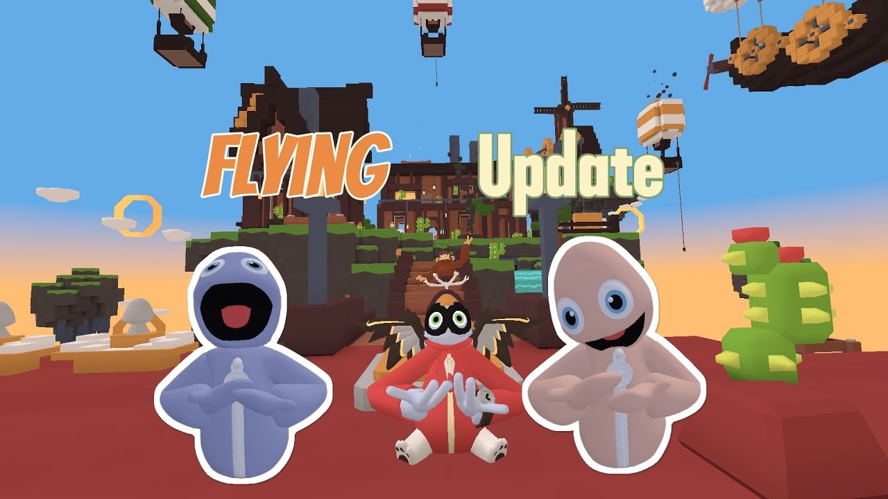 Playing the new yeeps Flying Update with friends! 🧚