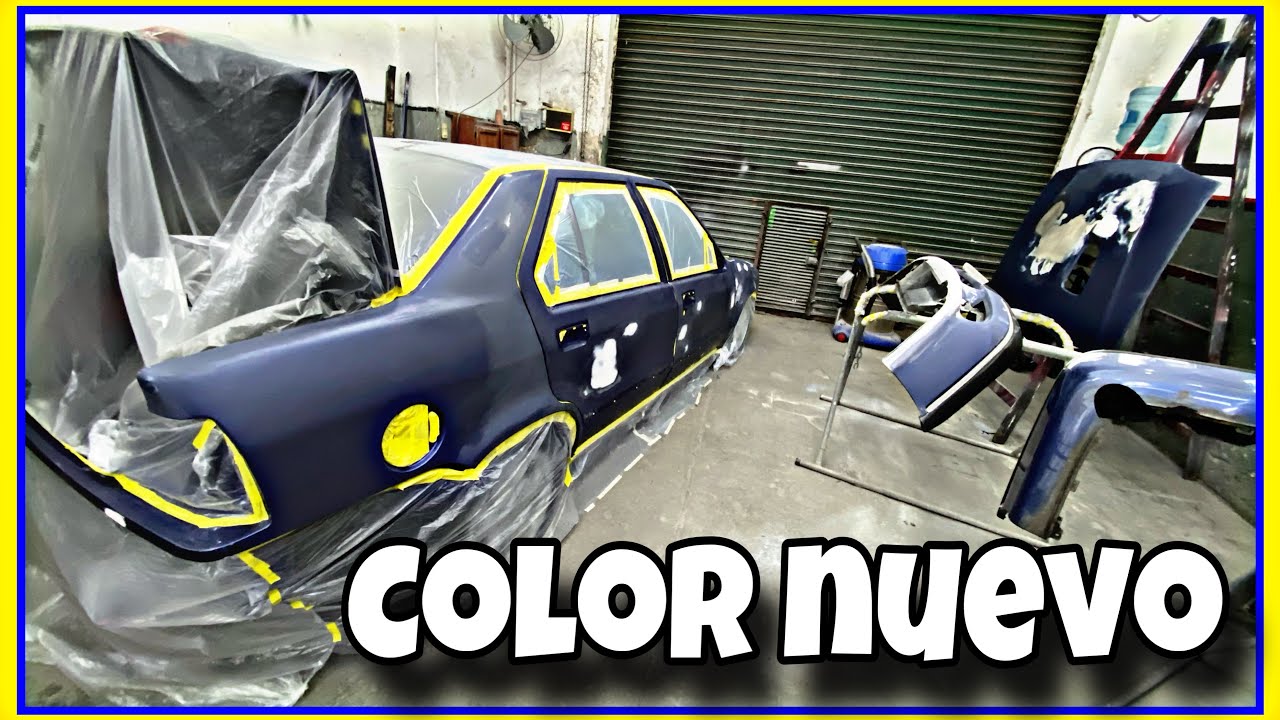 ✅ PINTO EL RENAULT 19 y SEGÚN LA LUZ CAMBIA DE COLOR‼️‼️