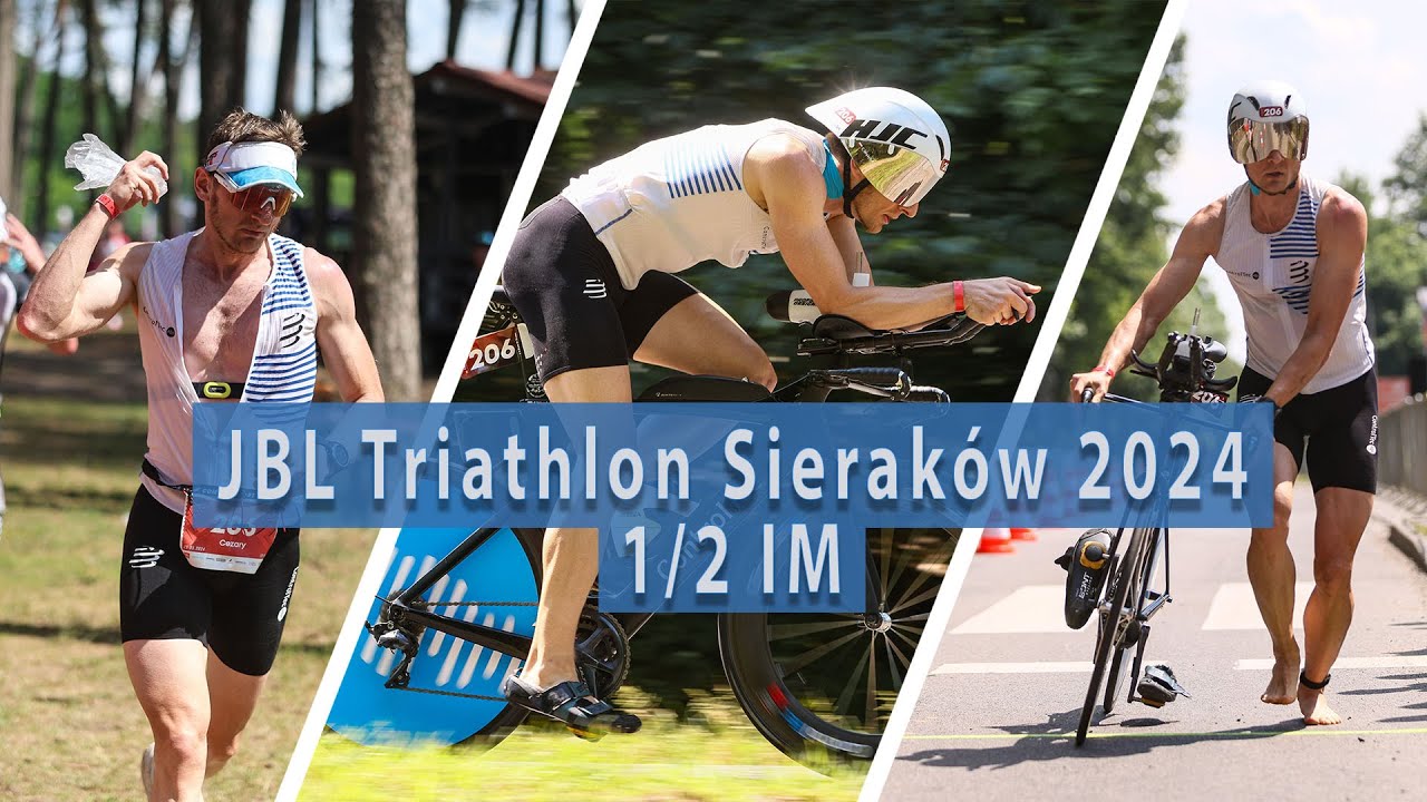 Mistrzostwa Polski w Triathlonie na dystansie średnim - JBL Sieraków 1/2 IM 2024