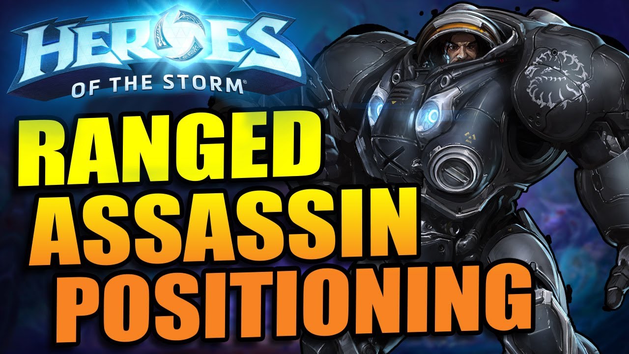 Ranged Assassin - POSITIONING GUIDE ft. Raynor // Heroes of the Storm