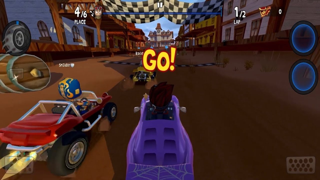 Gold Rush Ridge Showdown 🏁 | Emberhall Race | Beach Buggy Racing 2
