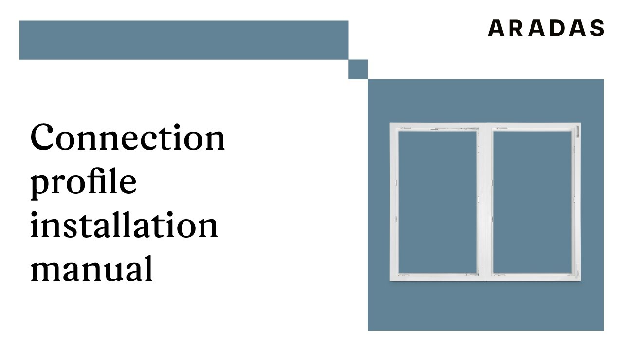Connection profile installation manual