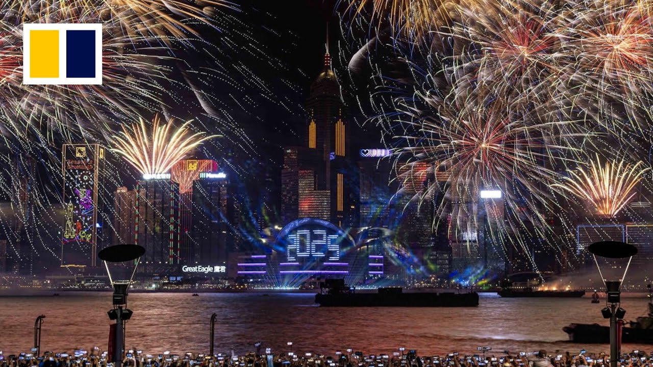 WATCH LIVE: Hong Kong rings in the new year
