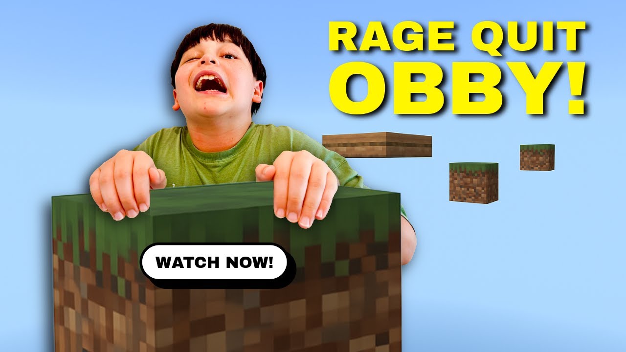 Try not to Rage Quit...Minecraft Parkour is INSANELY Hard!