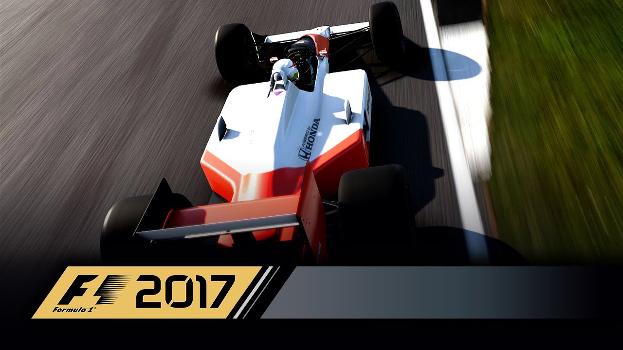 F1 2017 GAMEPLAY | 25% UNEDITED RACE | THE McLAREN MP4/4 AT BRAZIL