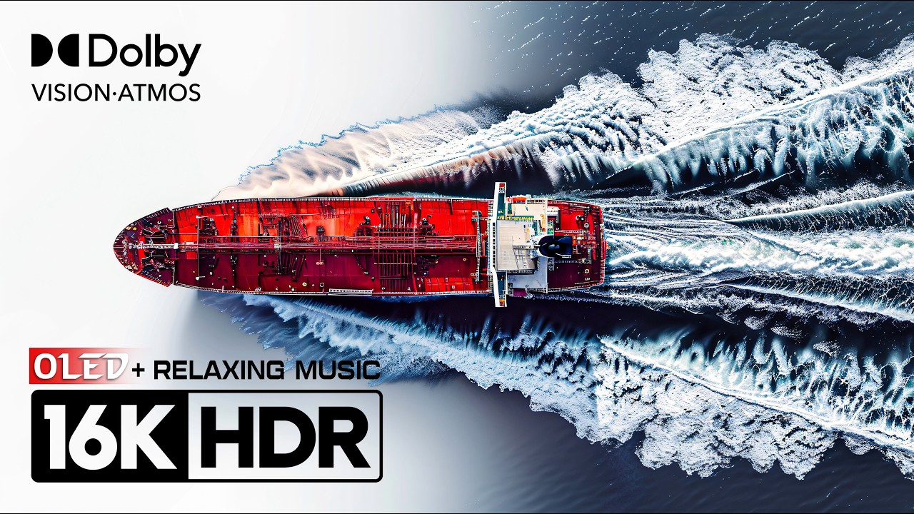 High End Beauty 16K OLED HDR TEST | Nature Relaxing Music | Dolby Vision 120fps (8K/4K Video TV)