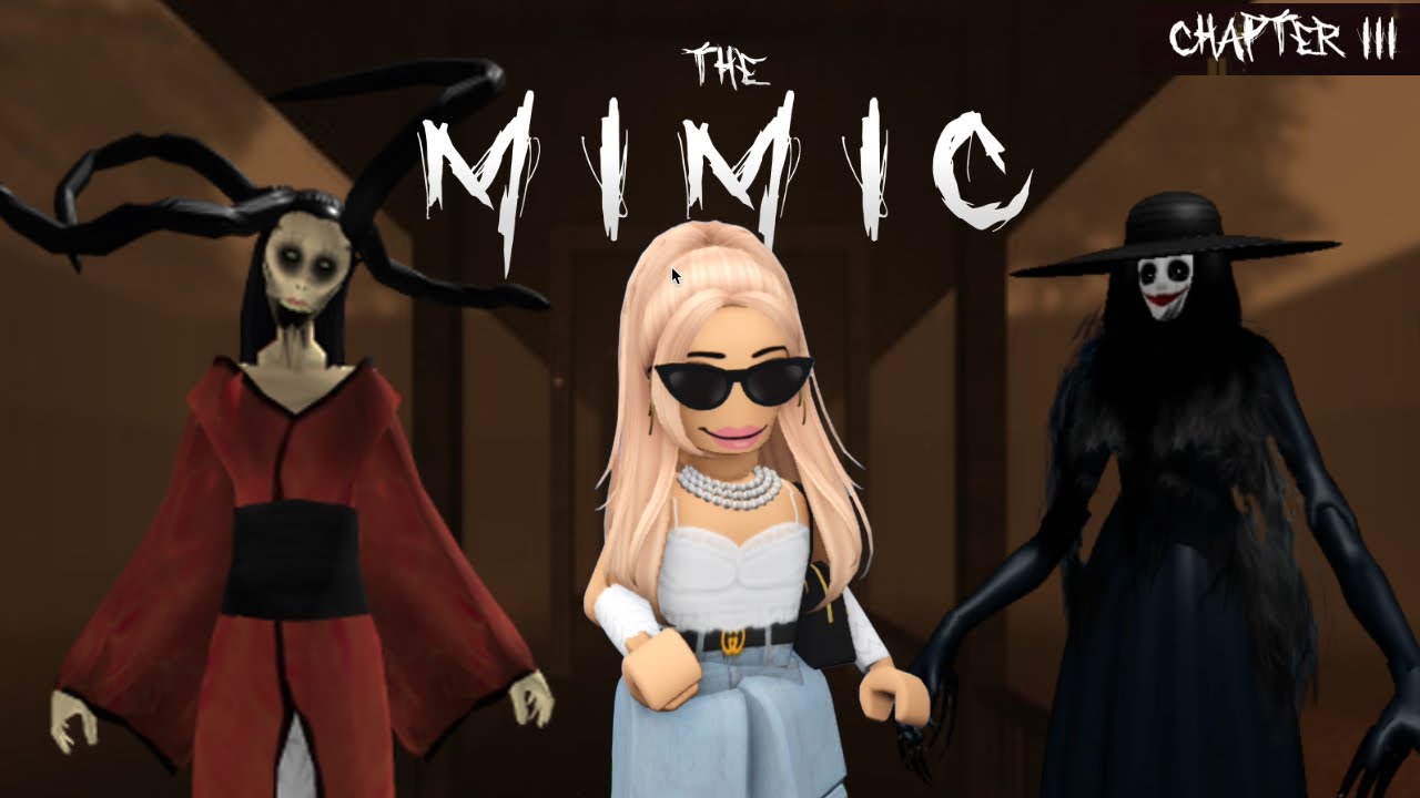 PLAYING THE MIMIC IN ROBLOX *SCARY*